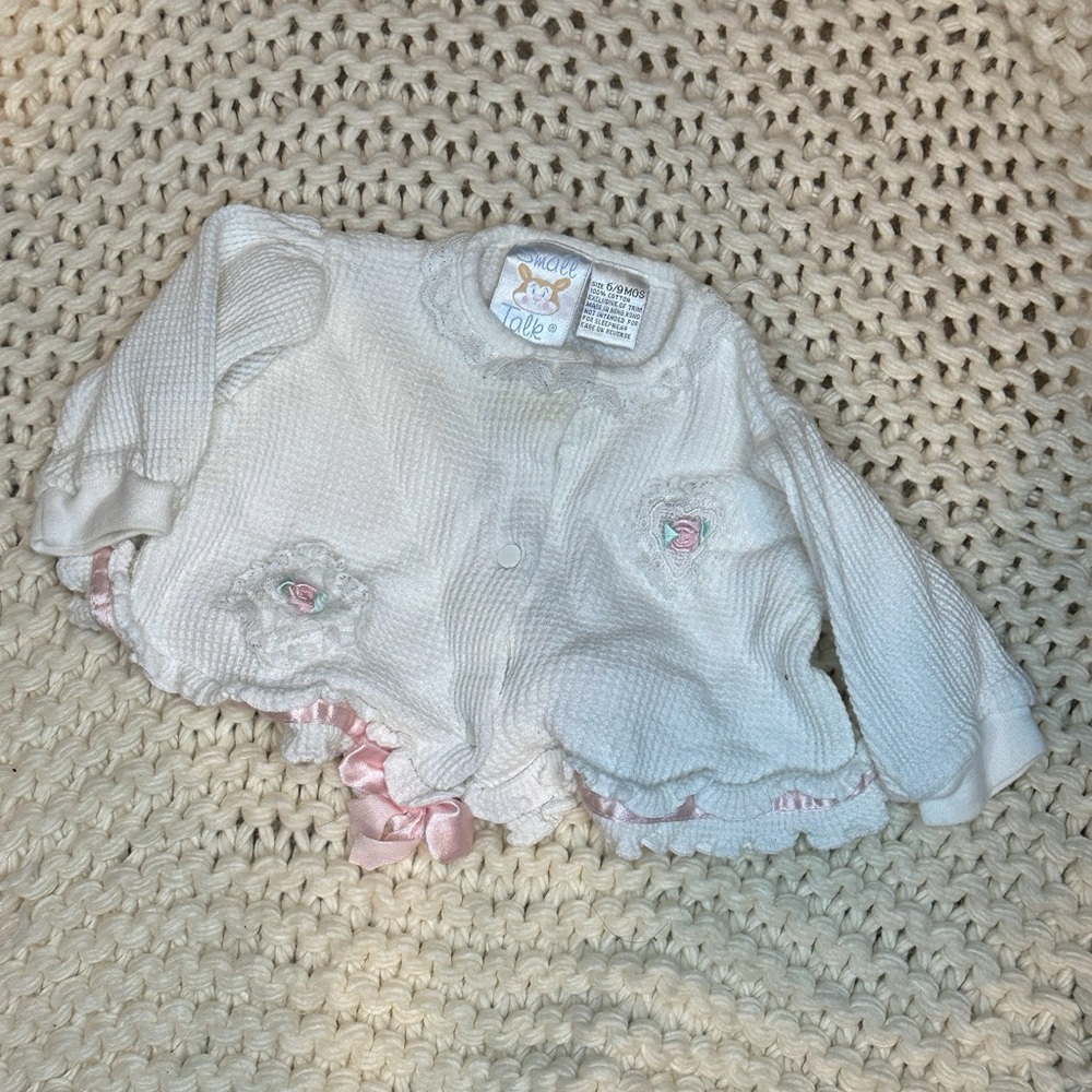 Baby Girl Vintage Cardigan